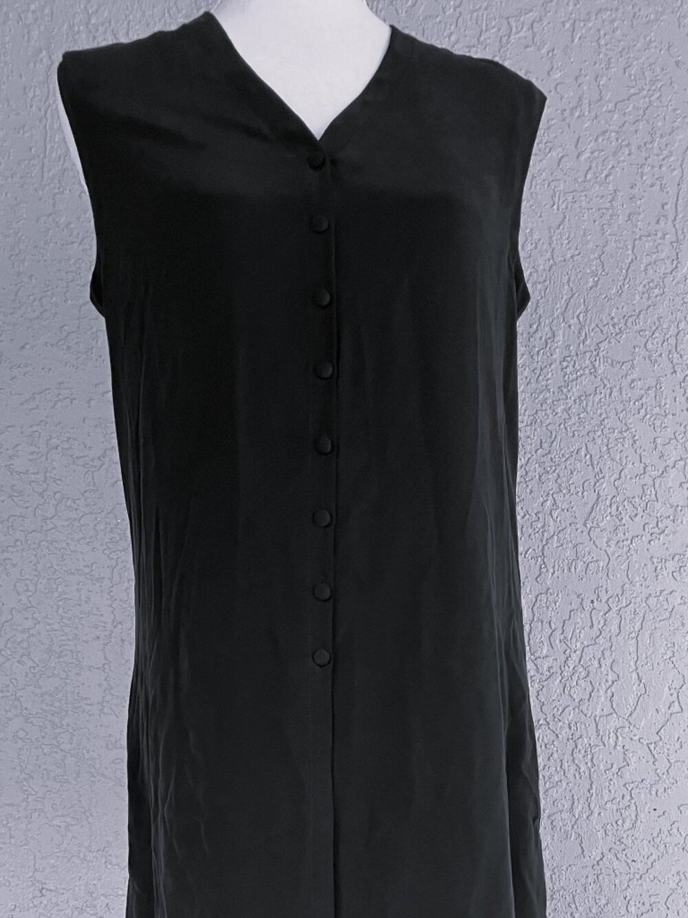 Fiorella Rubino silk 48" sleeveless vest